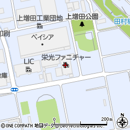 株式会社栄光ファニチャー周辺の地図