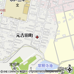 茨城県水戸市元吉田町2847-15周辺の地図