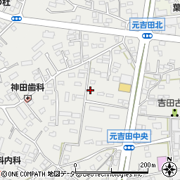 茨城県水戸市元吉田町84-16周辺の地図