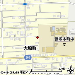 群馬県太田市大原町693-3周辺の地図