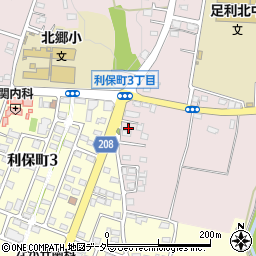 栃木県足利市菅田町14周辺の地図