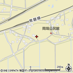 茨城県笠間市小原1697周辺の地図