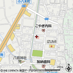 ウイン薬局高崎小八木店周辺の地図