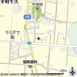 栃木県栃木市大平町牛久64周辺の地図