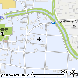 群馬県高崎市大八木町1209-2周辺の地図