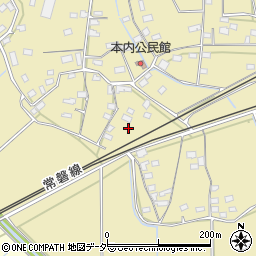 茨城県笠間市小原1950周辺の地図