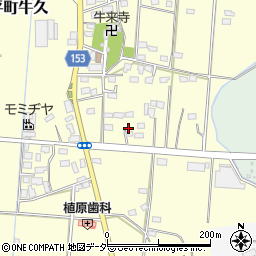 栃木県栃木市大平町牛久44周辺の地図
