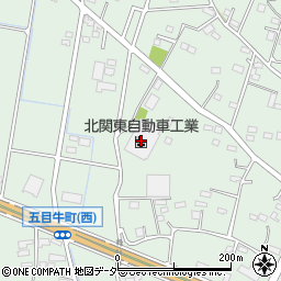 北関東自動車工業株式会社周辺の地図