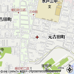 茨城県水戸市元吉田町2781-3周辺の地図