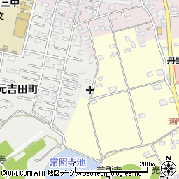 茨城県水戸市元吉田町2857-3周辺の地図