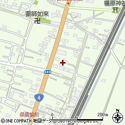 栃木県小山市羽川697周辺の地図