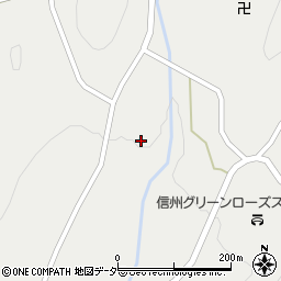 長野県松本市会田348周辺の地図