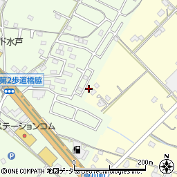 茨城県水戸市河和田町278-36周辺の地図