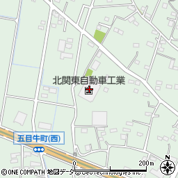 北関東自動車工業周辺の地図