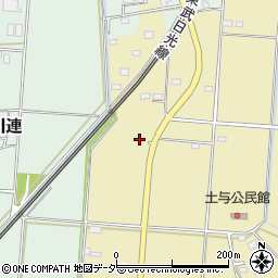 栃木県栃木市大平町土与231周辺の地図