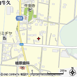 栃木県栃木市大平町牛久47周辺の地図