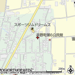 群馬県高崎市井野町724-2周辺の地図