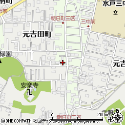 茨城県水戸市朝日町3056-4周辺の地図