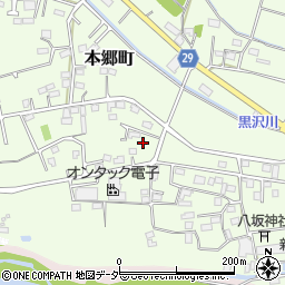 群馬県高崎市本郷町247周辺の地図