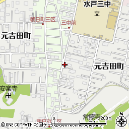 茨城県水戸市元吉田町2781-5周辺の地図