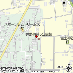 群馬県高崎市井野町735-1周辺の地図