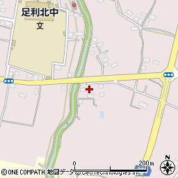 栃木県足利市菅田町407周辺の地図