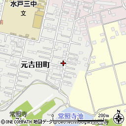 茨城県水戸市元吉田町2847-22周辺の地図