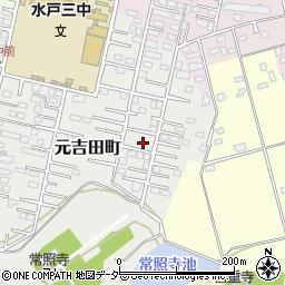茨城県水戸市元吉田町2847-14周辺の地図