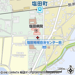 長野県上田市中野25周辺の地図