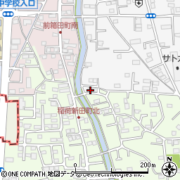 群馬県前橋市箱田町1280周辺の地図