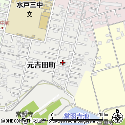 茨城県水戸市元吉田町2847-10周辺の地図