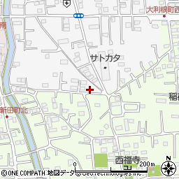 群馬県前橋市箱田町1261-1周辺の地図