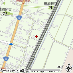 栃木県小山市羽川672周辺の地図