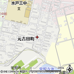 茨城県水戸市元吉田町2847-9周辺の地図