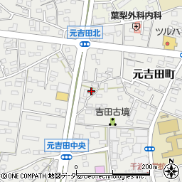 茨城県水戸市元吉田町121-6周辺の地図