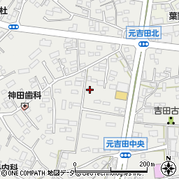 茨城県水戸市元吉田町84-6周辺の地図