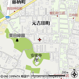 茨城県水戸市元吉田町3046-6周辺の地図