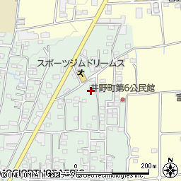 群馬県高崎市井野町722周辺の地図