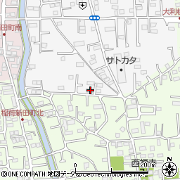 群馬県前橋市箱田町1264周辺の地図