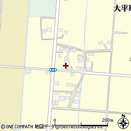 栃木県栃木市大平町牛久238周辺の地図