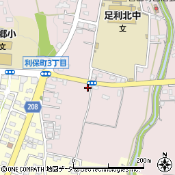 栃木県足利市菅田町20周辺の地図