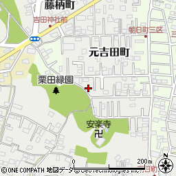 茨城県水戸市元吉田町3041-4周辺の地図