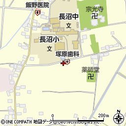 栃木県真岡市長沼1768周辺の地図