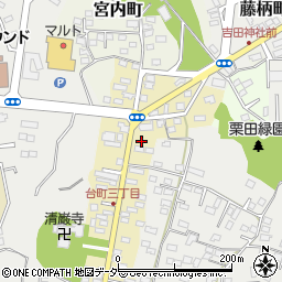 茨城県水戸市元台町1461周辺の地図