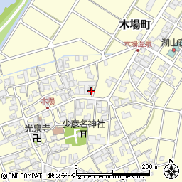 石川県小松市木場町イ256-1周辺の地図
