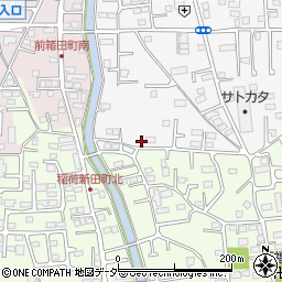 群馬県前橋市箱田町1278周辺の地図