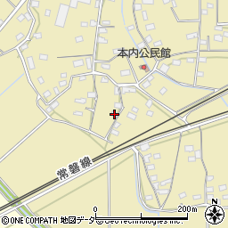 茨城県笠間市小原2107周辺の地図