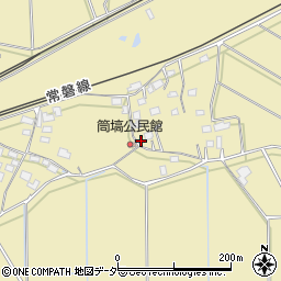 茨城県笠間市小原1302周辺の地図