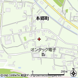 群馬県高崎市本郷町244周辺の地図