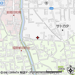 群馬県前橋市箱田町1272周辺の地図